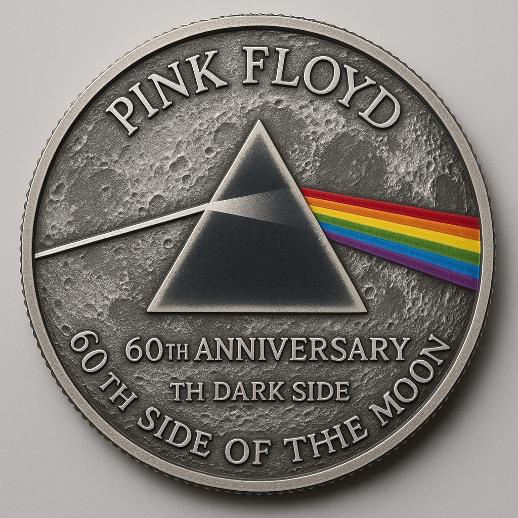 Pink Floyd 60th Anniversary Coin