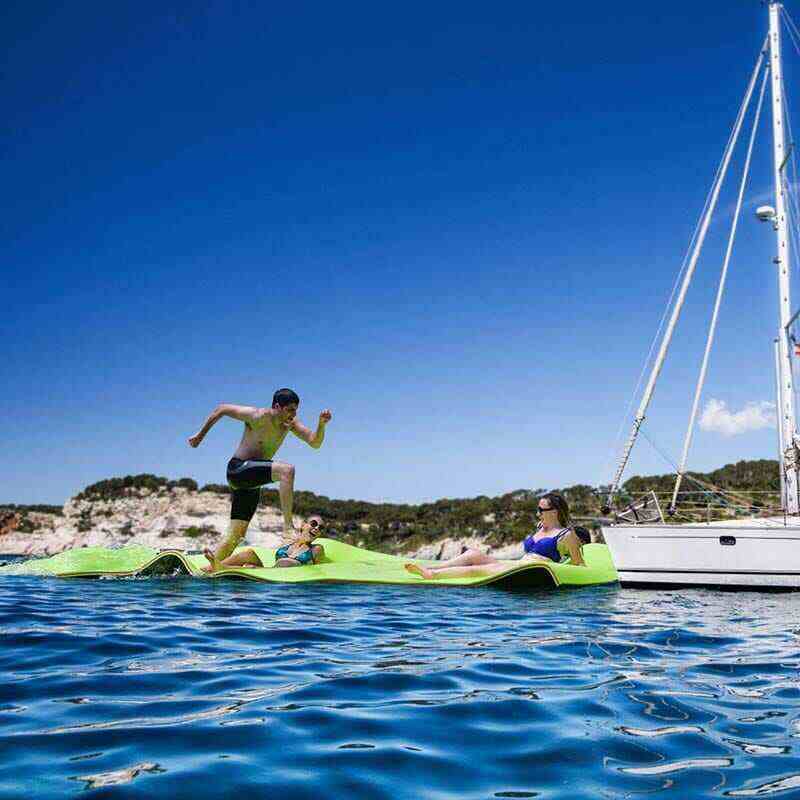 12' x 6' 3 Layer Tear-Resistant XPE Foam Floating Water Pad