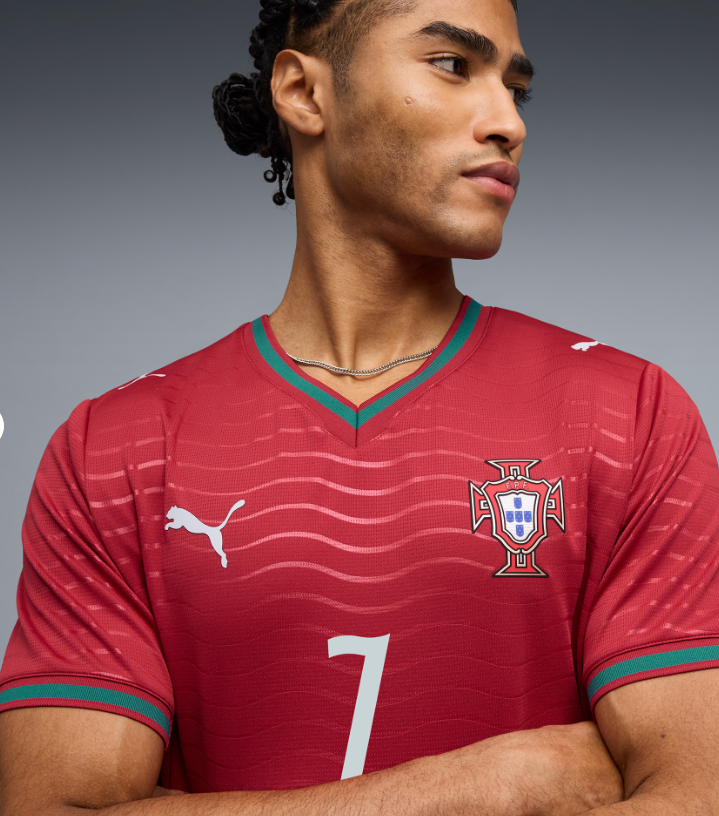 Cristiano Ronaldo Portugal National Team Puma 2026 Home Replica Jersey - Red