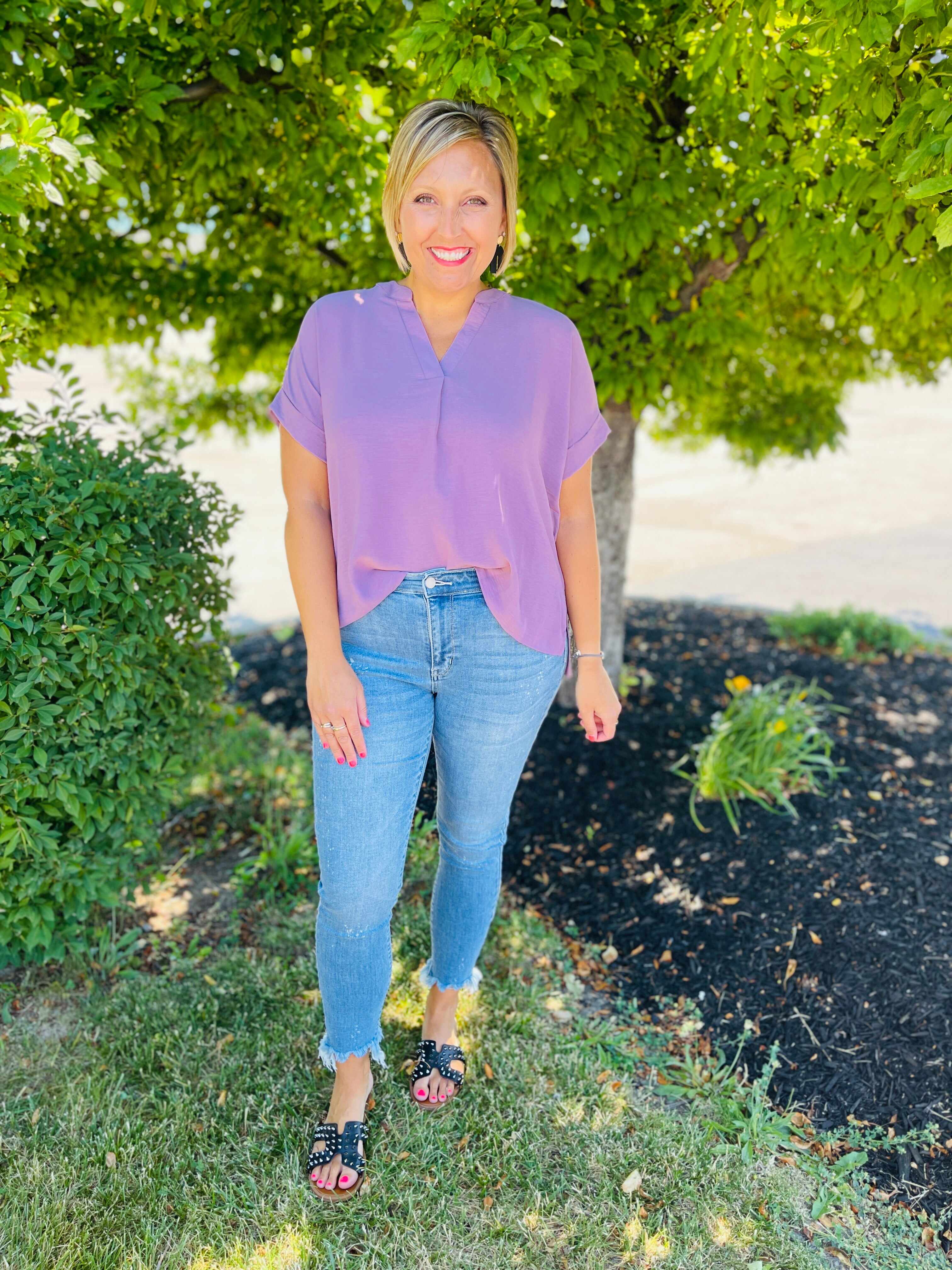 PLUS/REG Bad And Bleachy Bleached Shark Bite Hem Skinnies