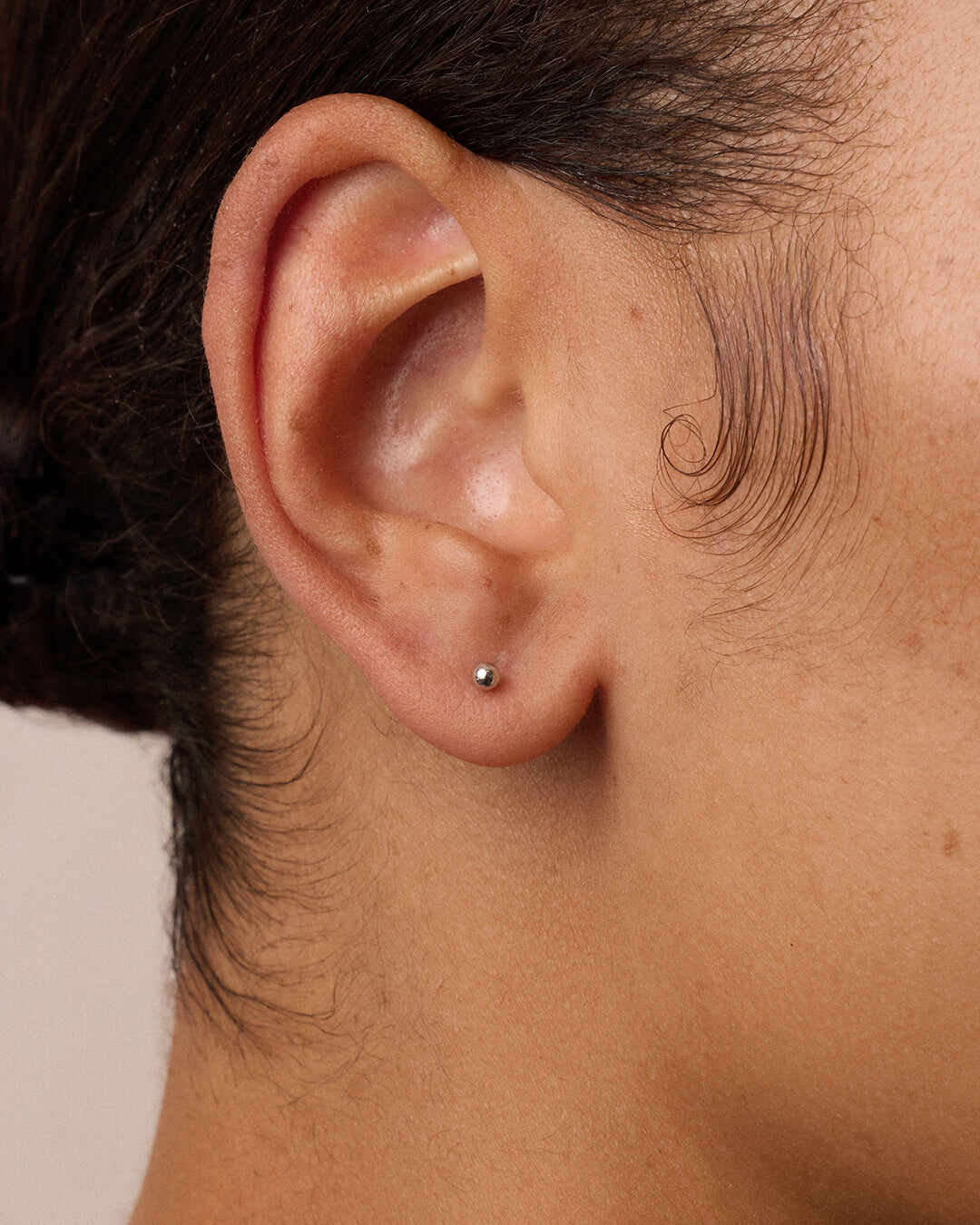 14k Gold Newport Flat Back Studs