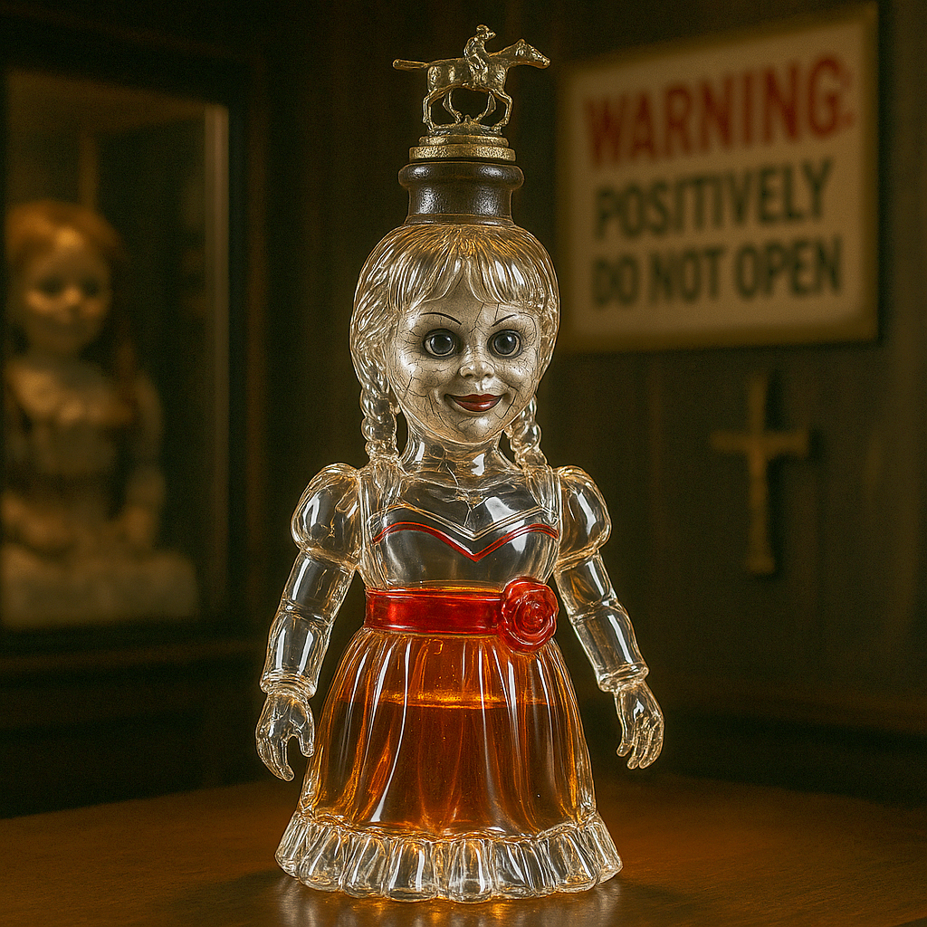 Annabelle Whiskey Bottle