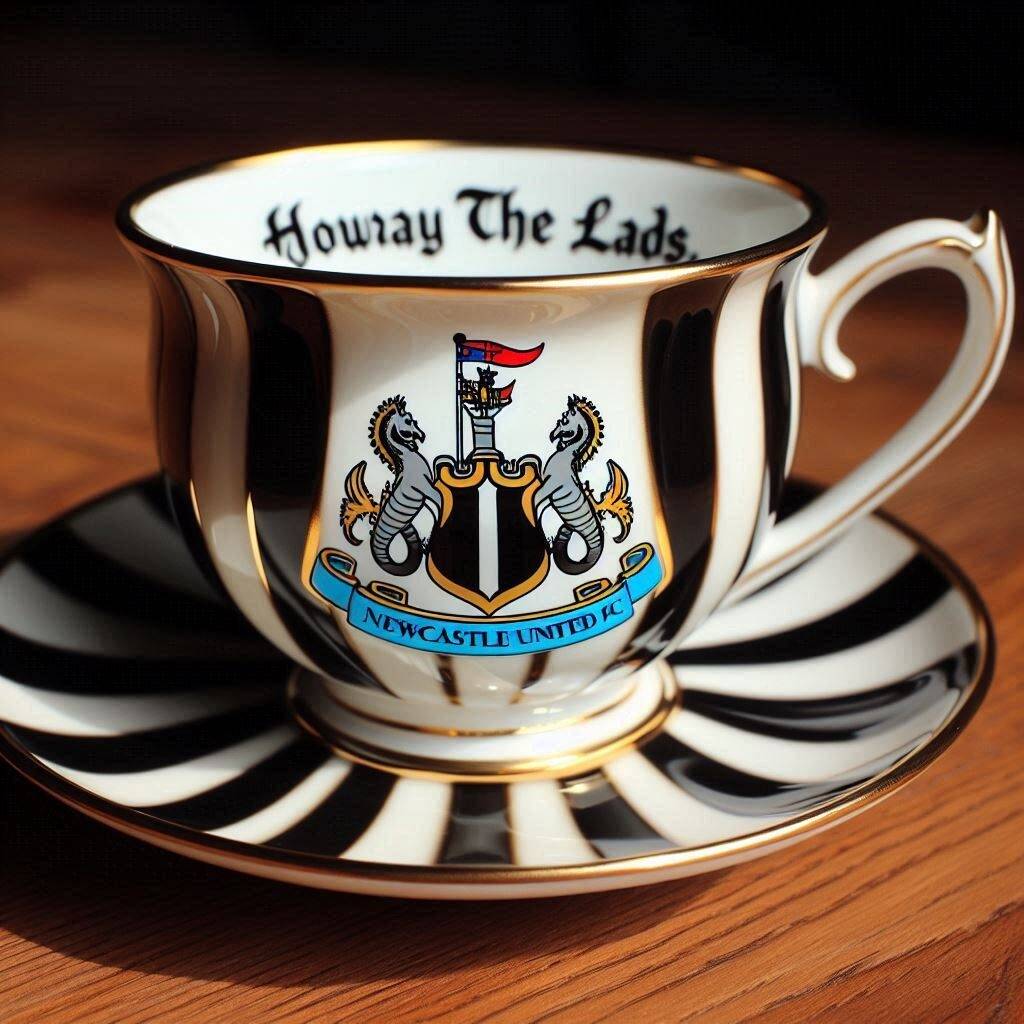 Premier League Football Teacup