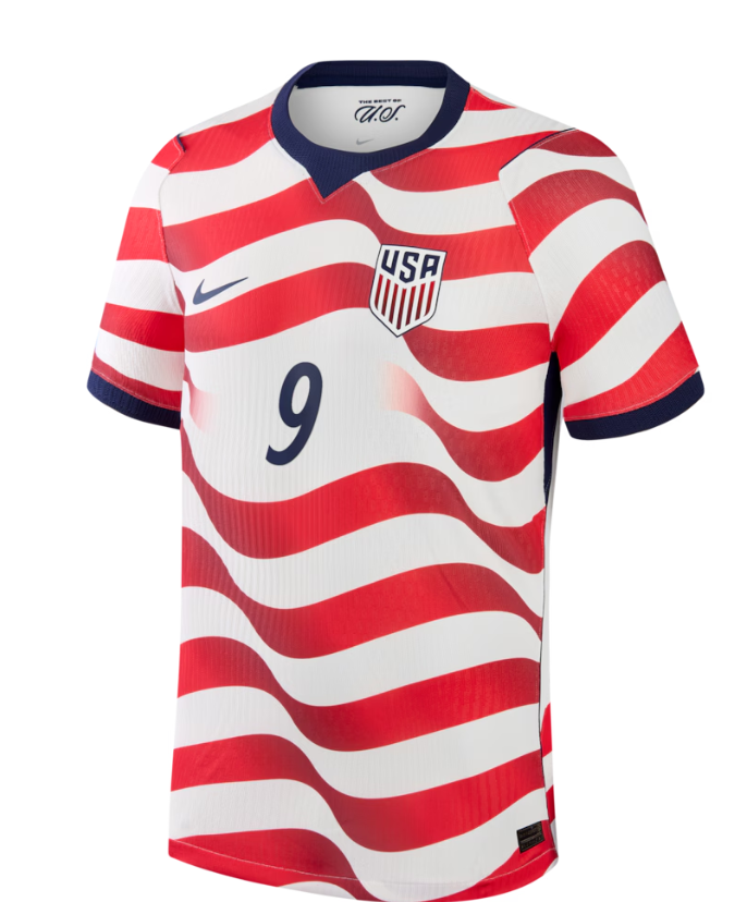 Ricardo Pepi USMNT Nike 2026 Home Match Authentic Jersey - White