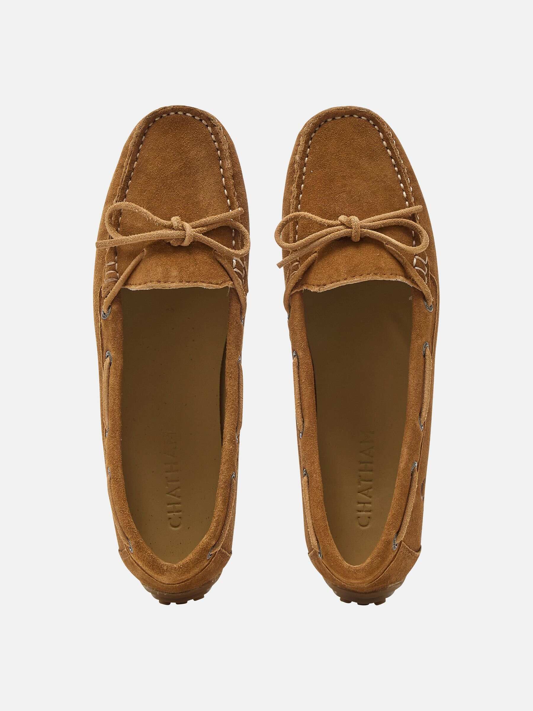 Chatham Tan Brown Lustleigh Boat Shoes