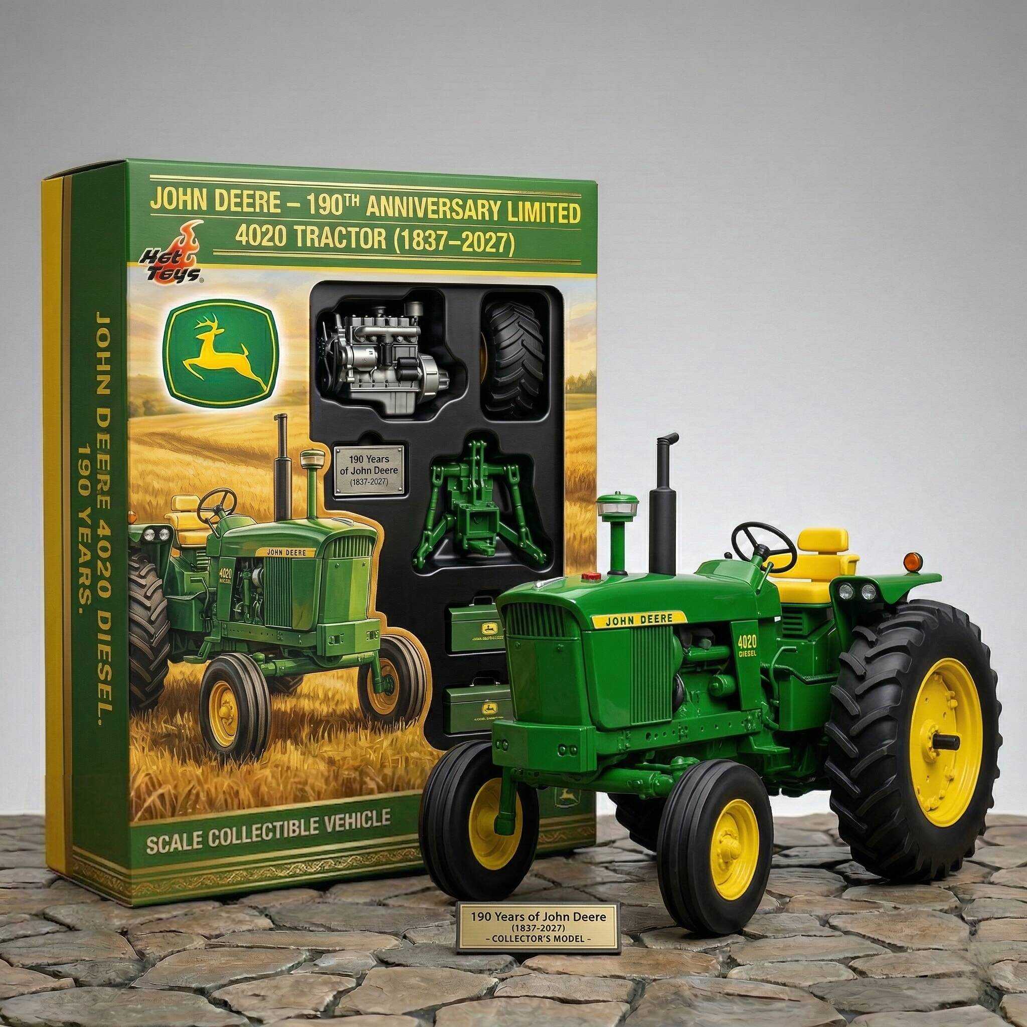 John Deere 190th Anniv Hot Toys Figure – Limited Stock!