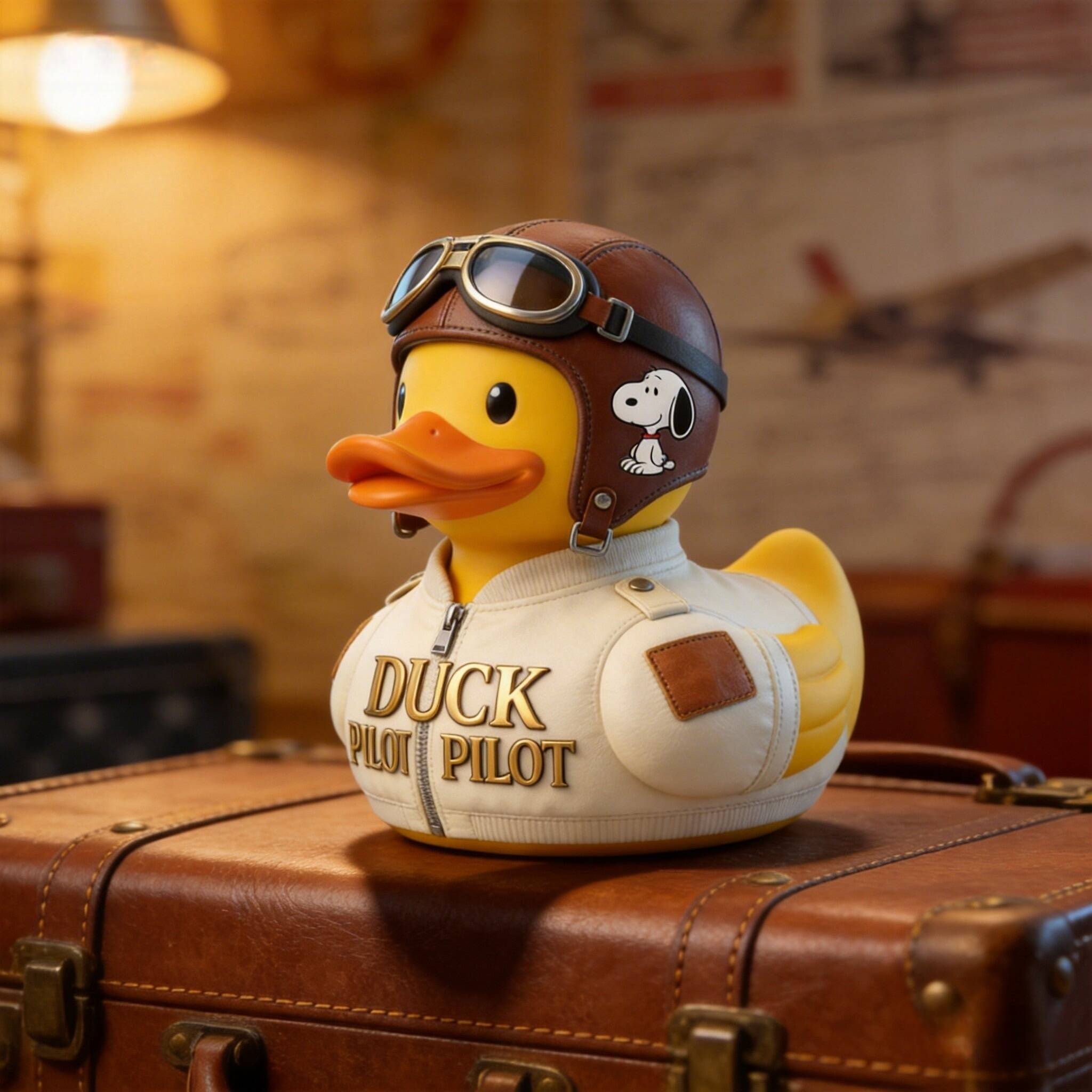 🦆Snoopy the Pilot Duck！