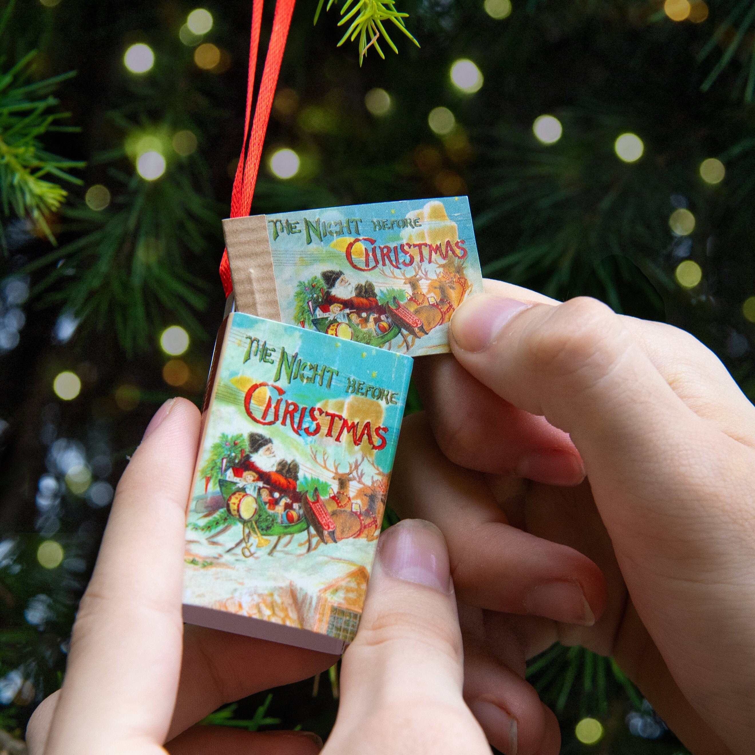 Victorian Poems Christmas Tree Decorations