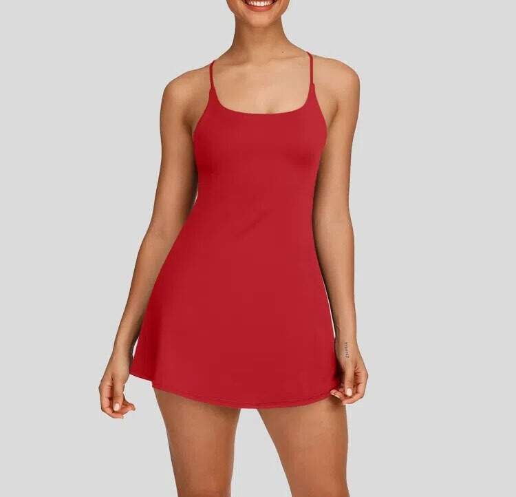 🔥 Last Day For Clearance ! Softlyzero Plush Backless Active Dress-Easy Peezy