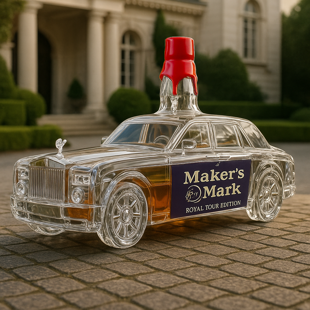 Rolls-Royce Whiskey Bottle