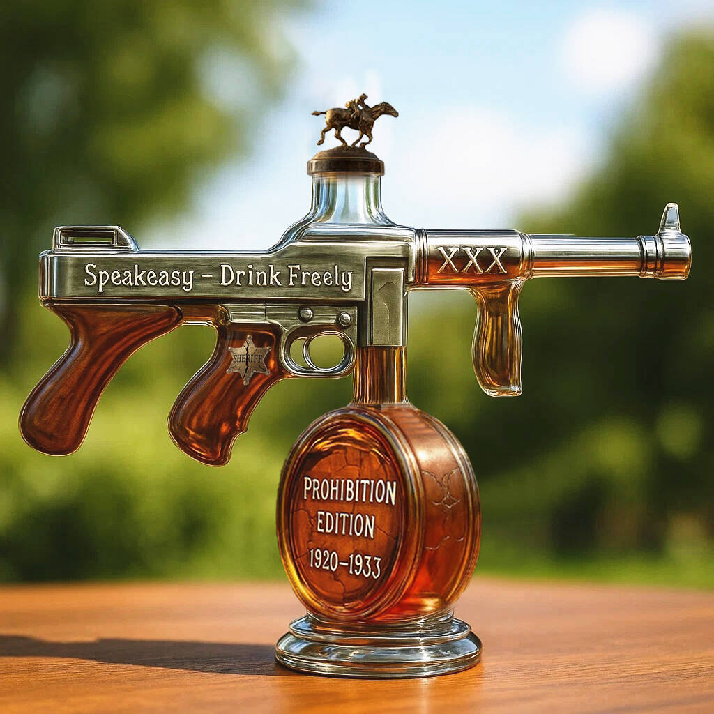 Tommy Prohibition Edition Whiskey Bottle