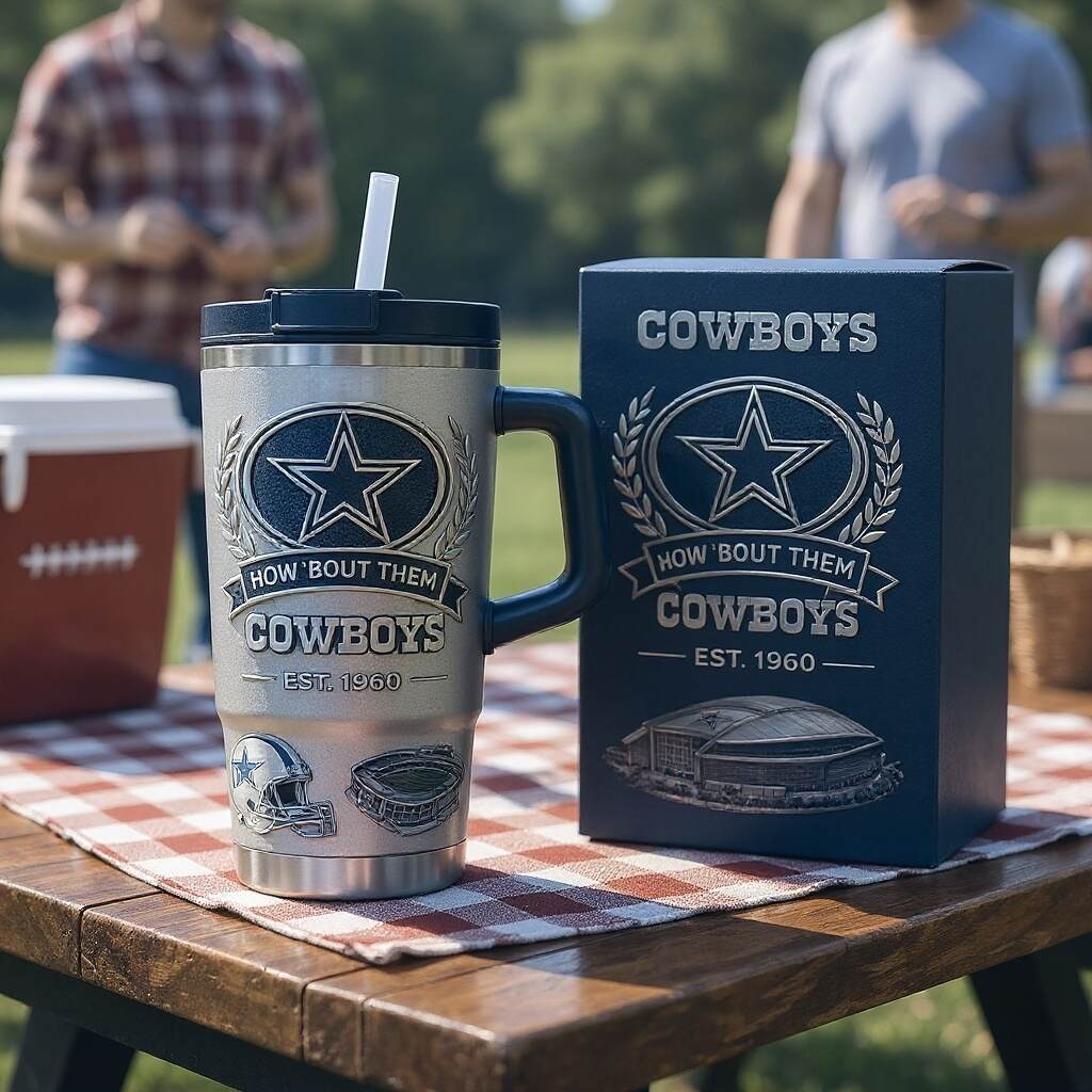 Dallas Cowboys Collectors Tumbler丨How ’Bout Them