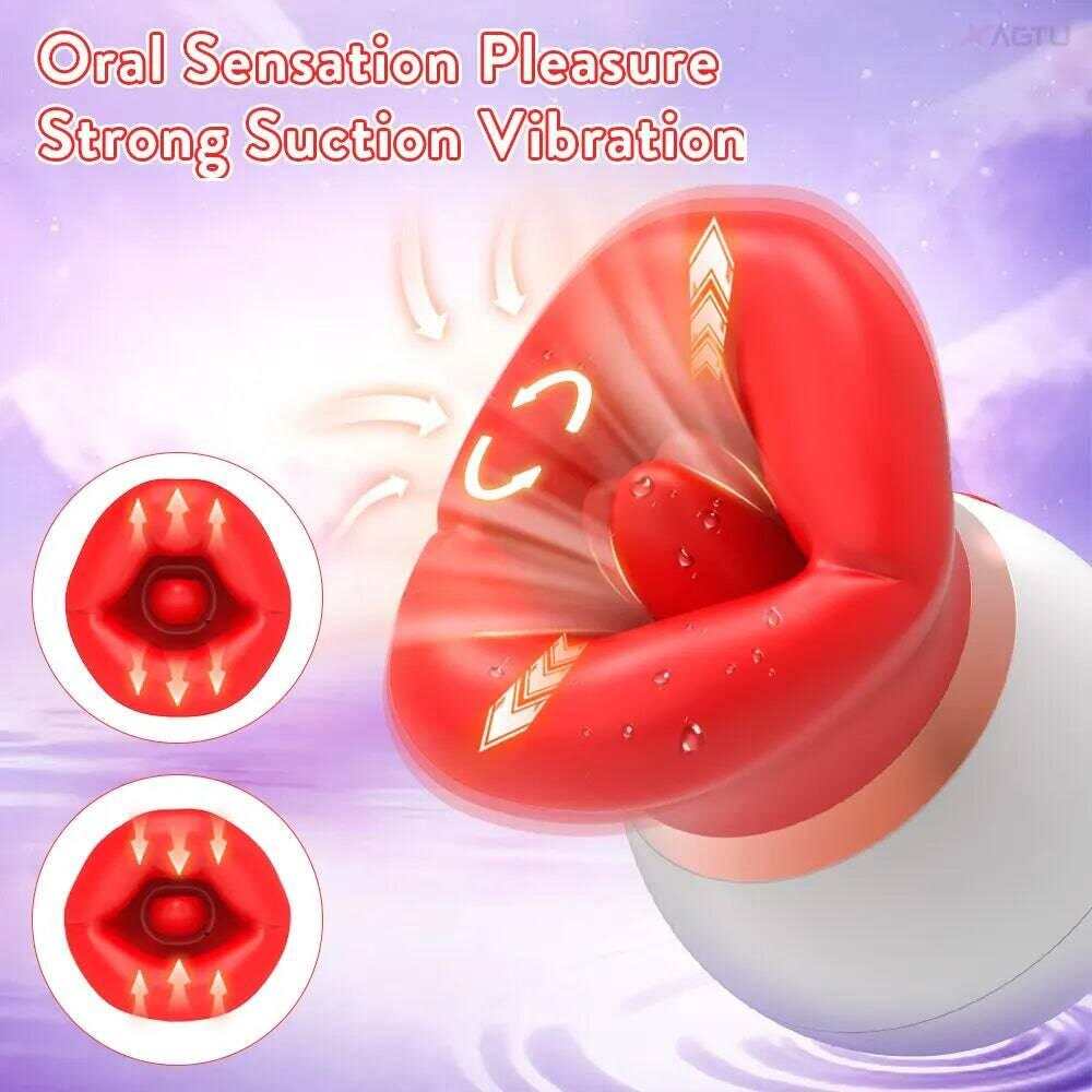 PASSION PULSE ADULT 3-in-1 Rose Vibrator
