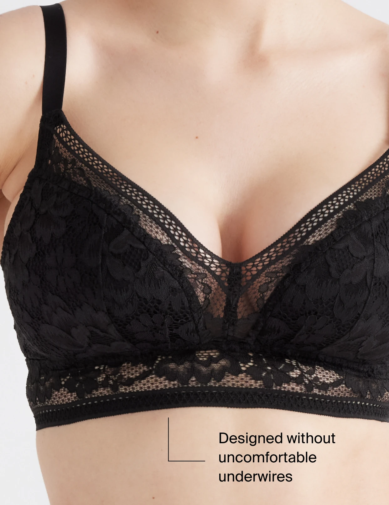 Lace Longline Bra
