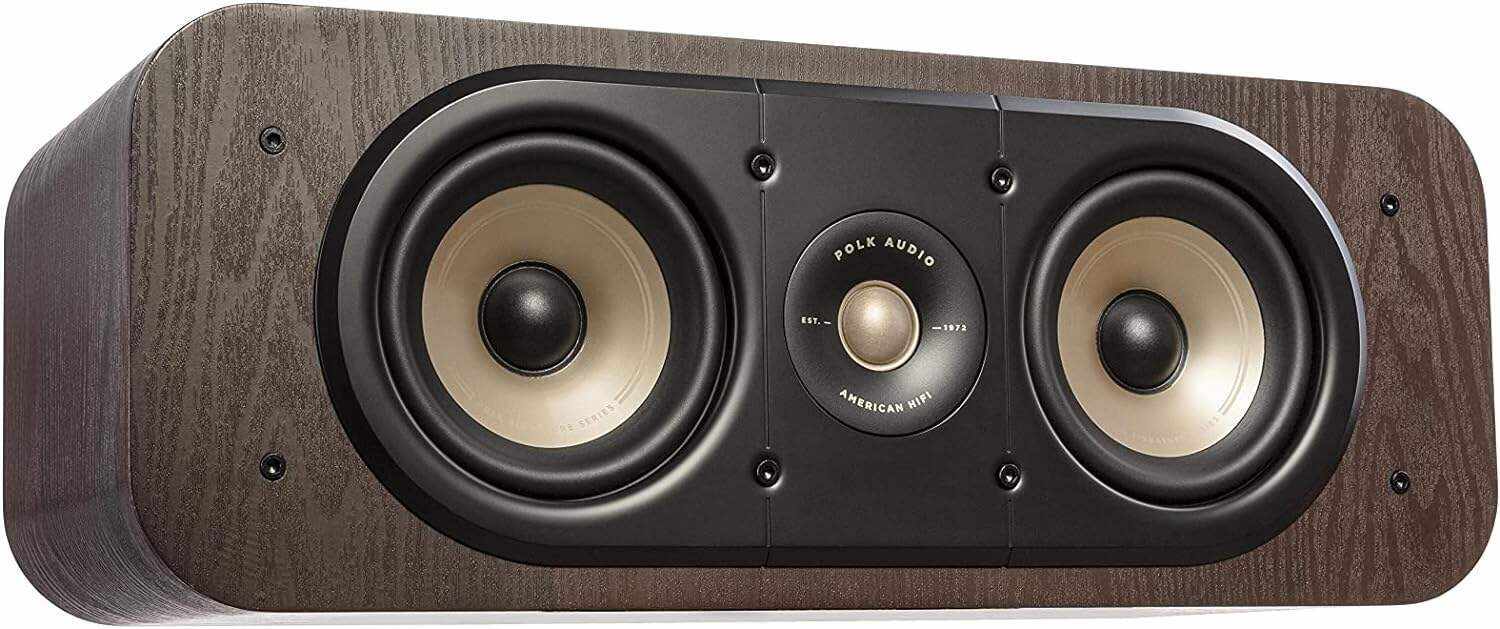 Polk Audio Signature Elite ES20 Bookshelf Speaker - Hi-Res Audio Certified,Dolby Atmos & DTS:X Compatible, 1
