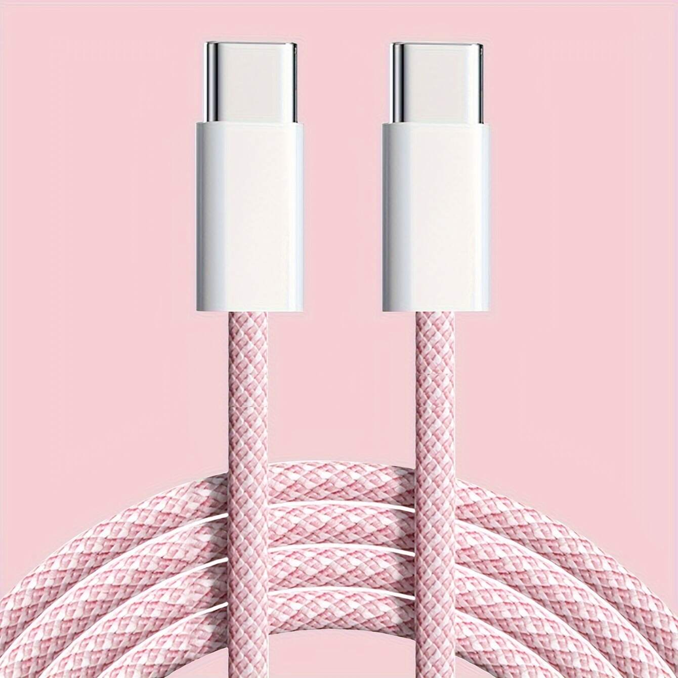 Type-C to Type-C Fast Charging Cable USB C to C cable fast charging with iPhone 15/15 pro,Samsung Galaxy S22/S22+,S21/S21,Note 20/10,Pixel,and other digital products or electronic devices equipped with Type-C interfaces