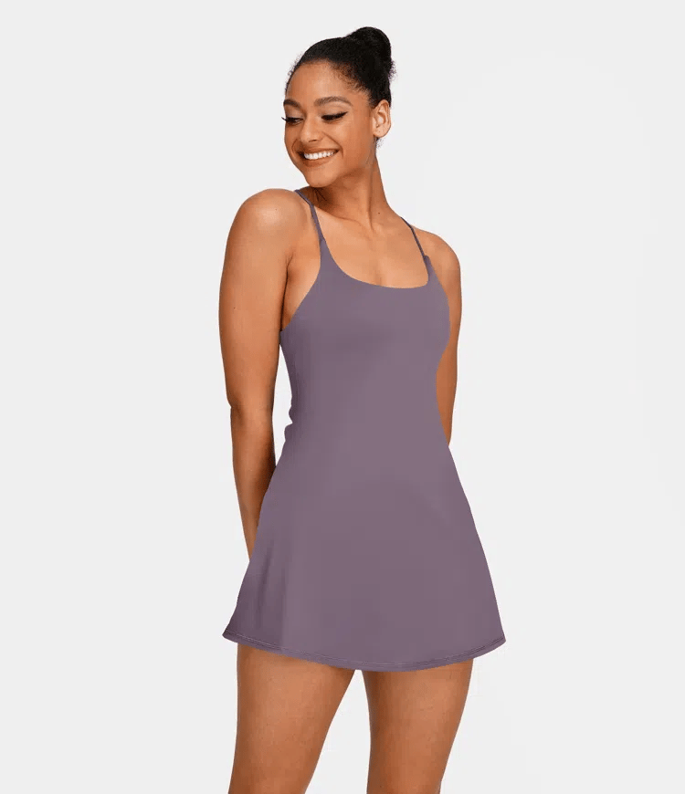 🔥Flash Sale🔥Softlyzero Plush Backless Active Dress-Easy Peezy