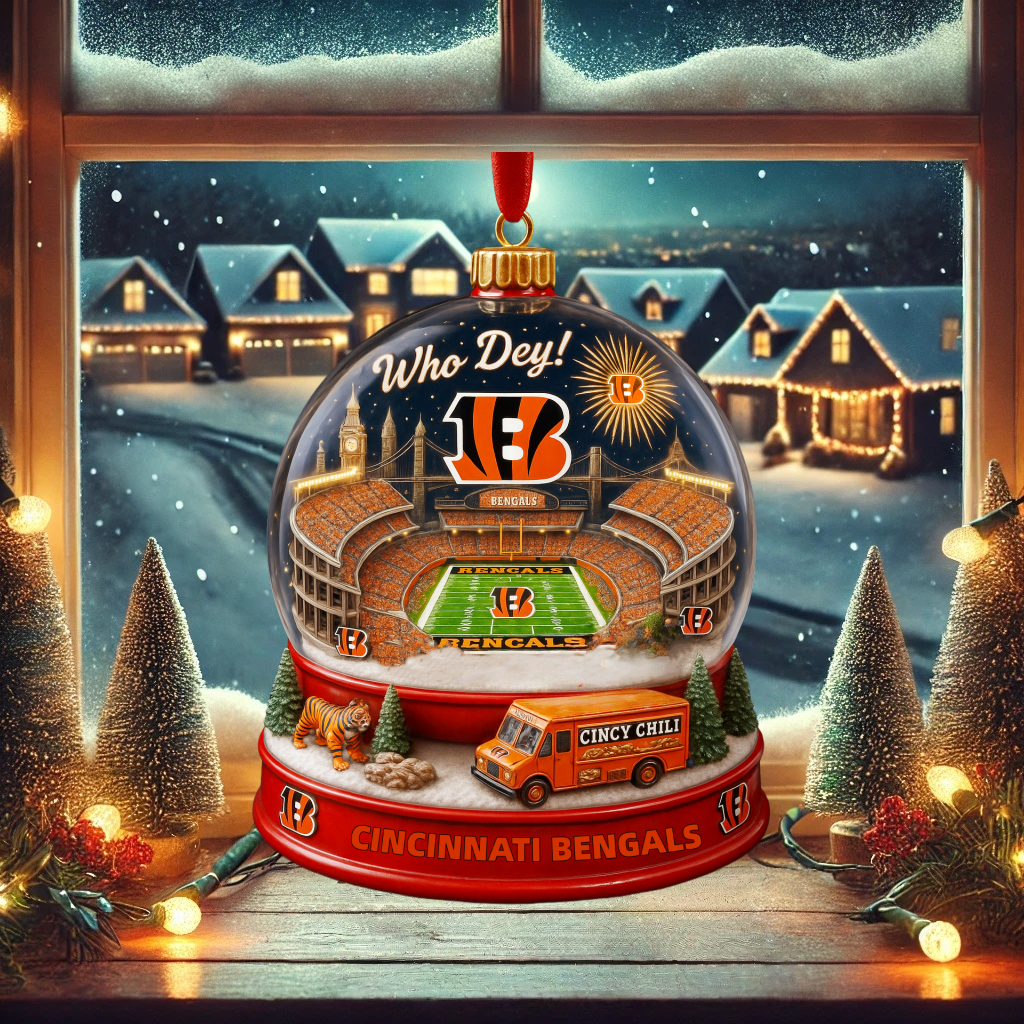 Cincinnati Tigers Christmas Decorations
