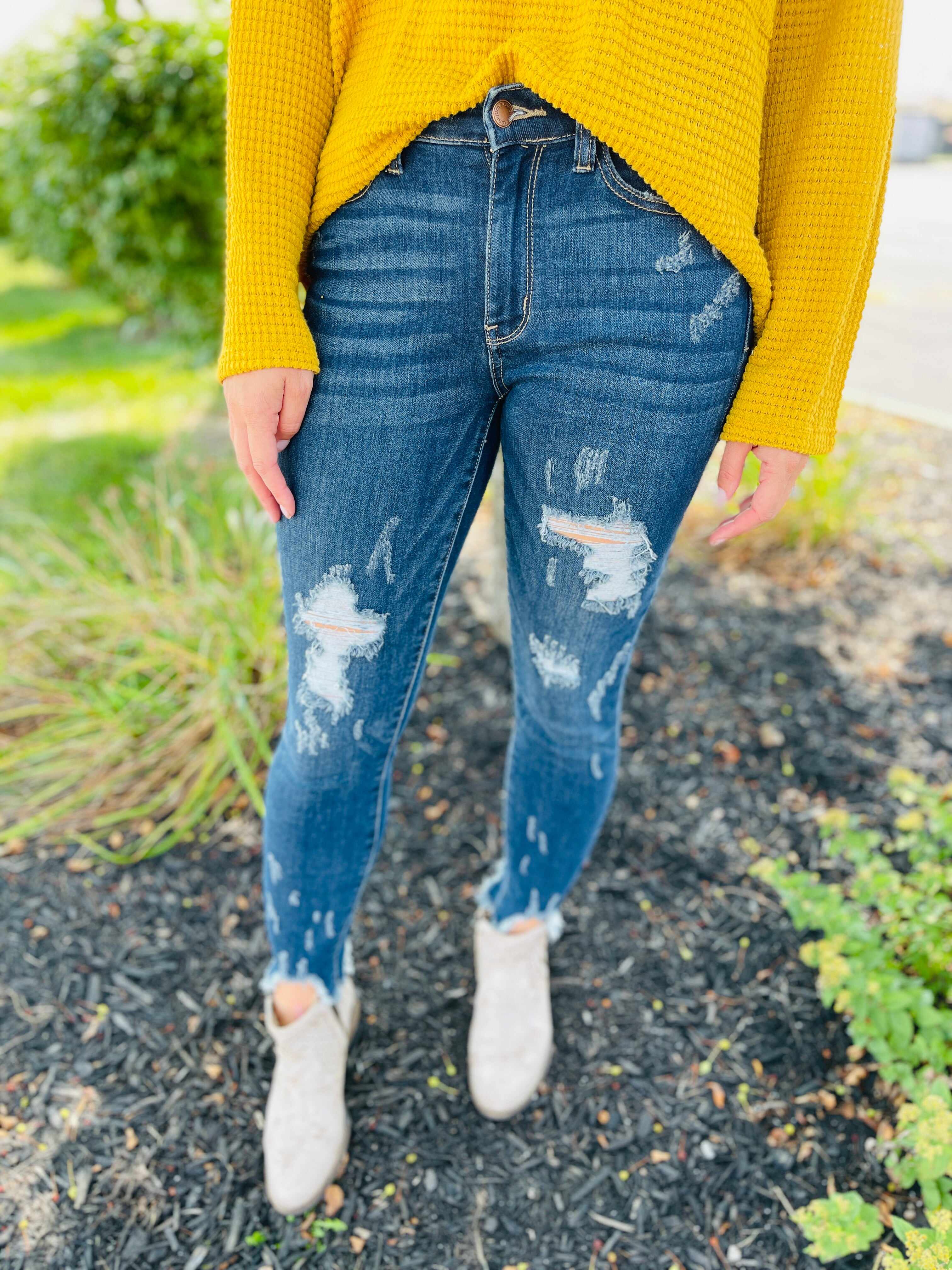Plus/Reg Crush On You Skinny Jeans