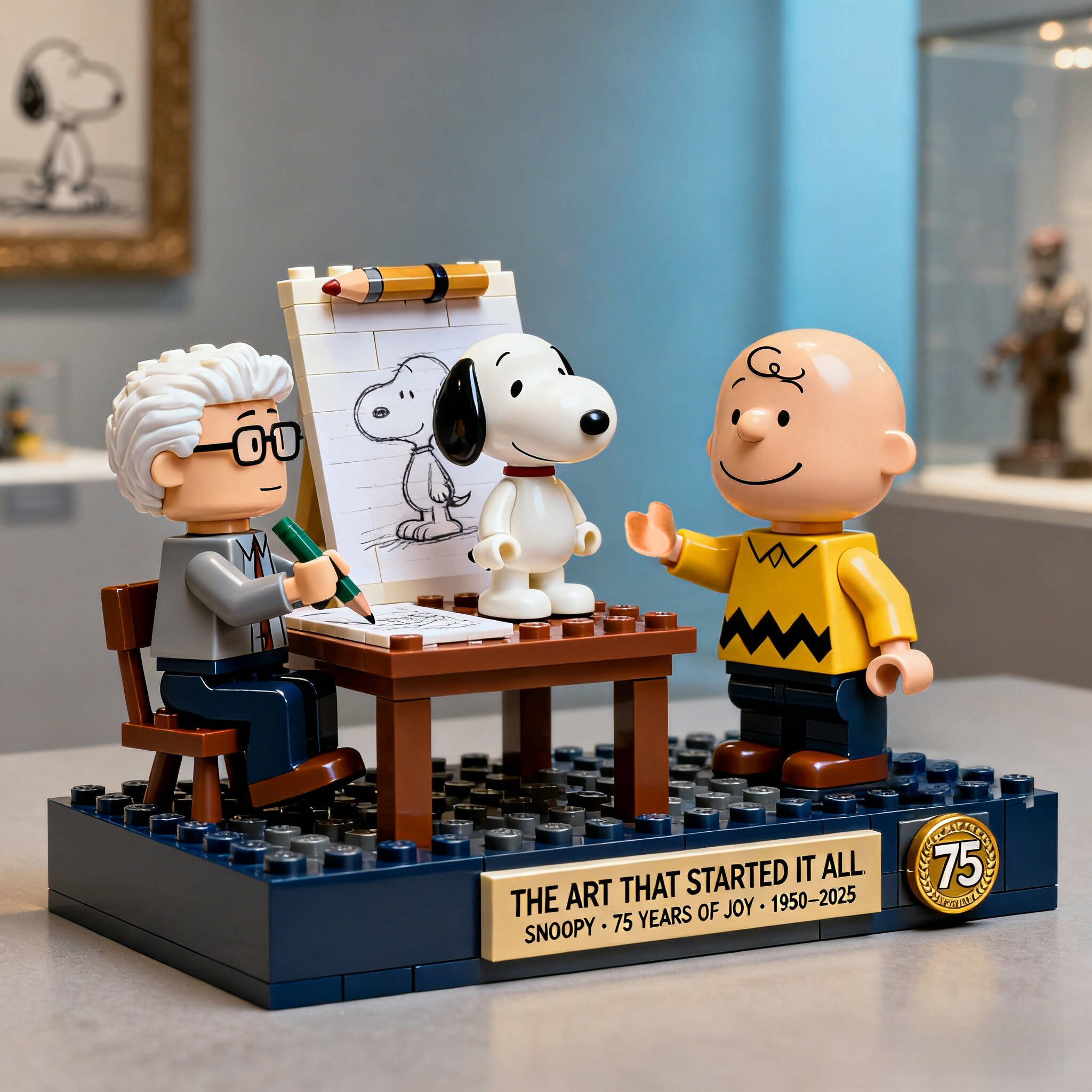 SNPY 75th ANNIVERSARY BUILDING SET