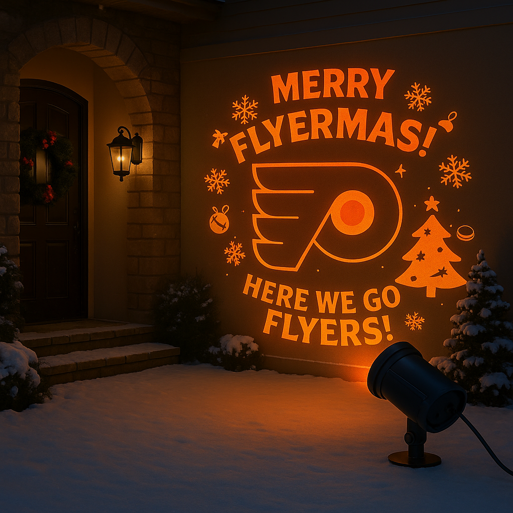 🎄🏒 Official NHL Christmas Projection Light ✨