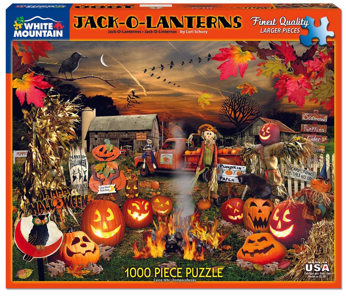 Jack O Lanterns (1120pz) - 1000 Pieces