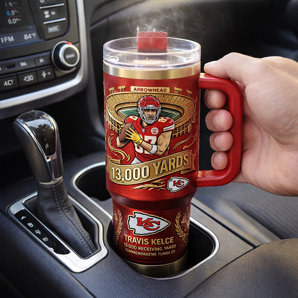 🏅Chiefs Kingdom Kelce 13K Celebration Tumbler