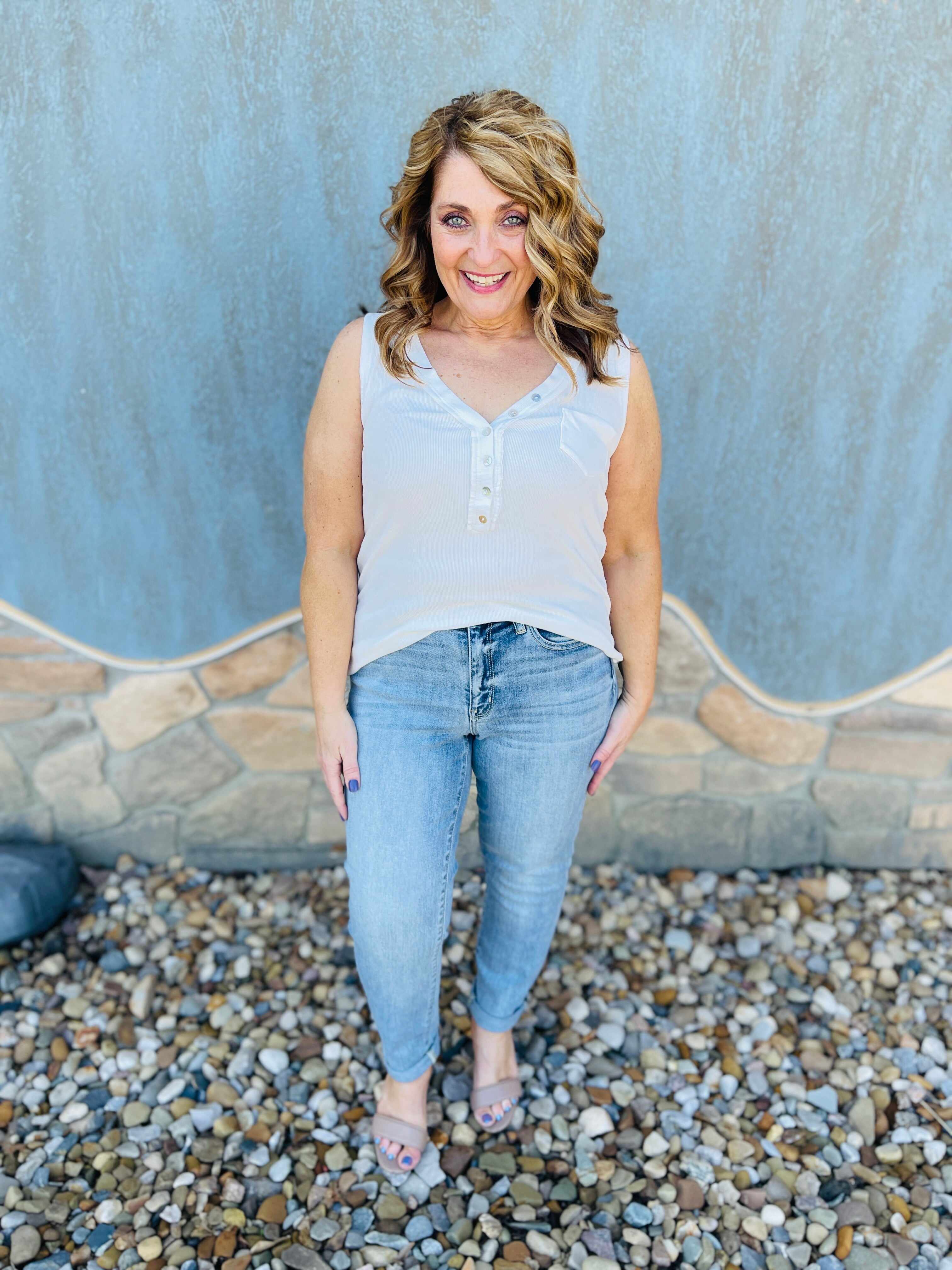 RESTOCK!  Reg/Curvy The Bleach Boys Nondistressed Boyfriend Jeans--Multiple Washes!