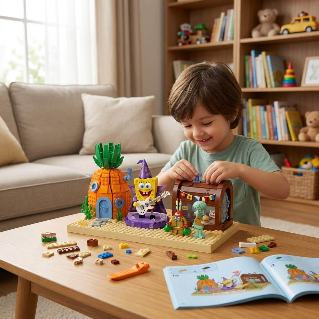 [PRE-ORDER]SpongeBob SquarePants Building Block Set