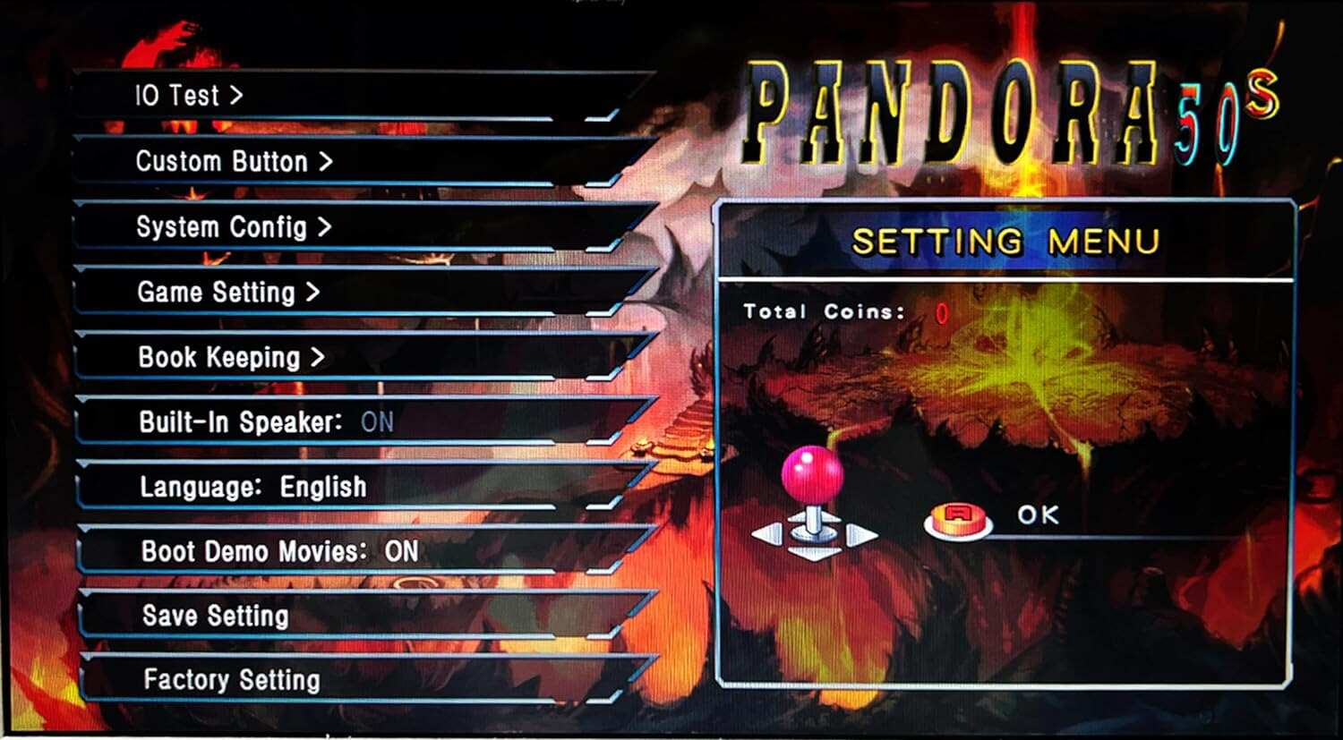 28890 in 1 Arcade Game Console Pandoras Box 60S, Retro Game Machine for PC & Projector & TV, 2-4 Players, 3D Games, Search/Hide/Save/Load/Pause Games, 1280X720, Separate Console