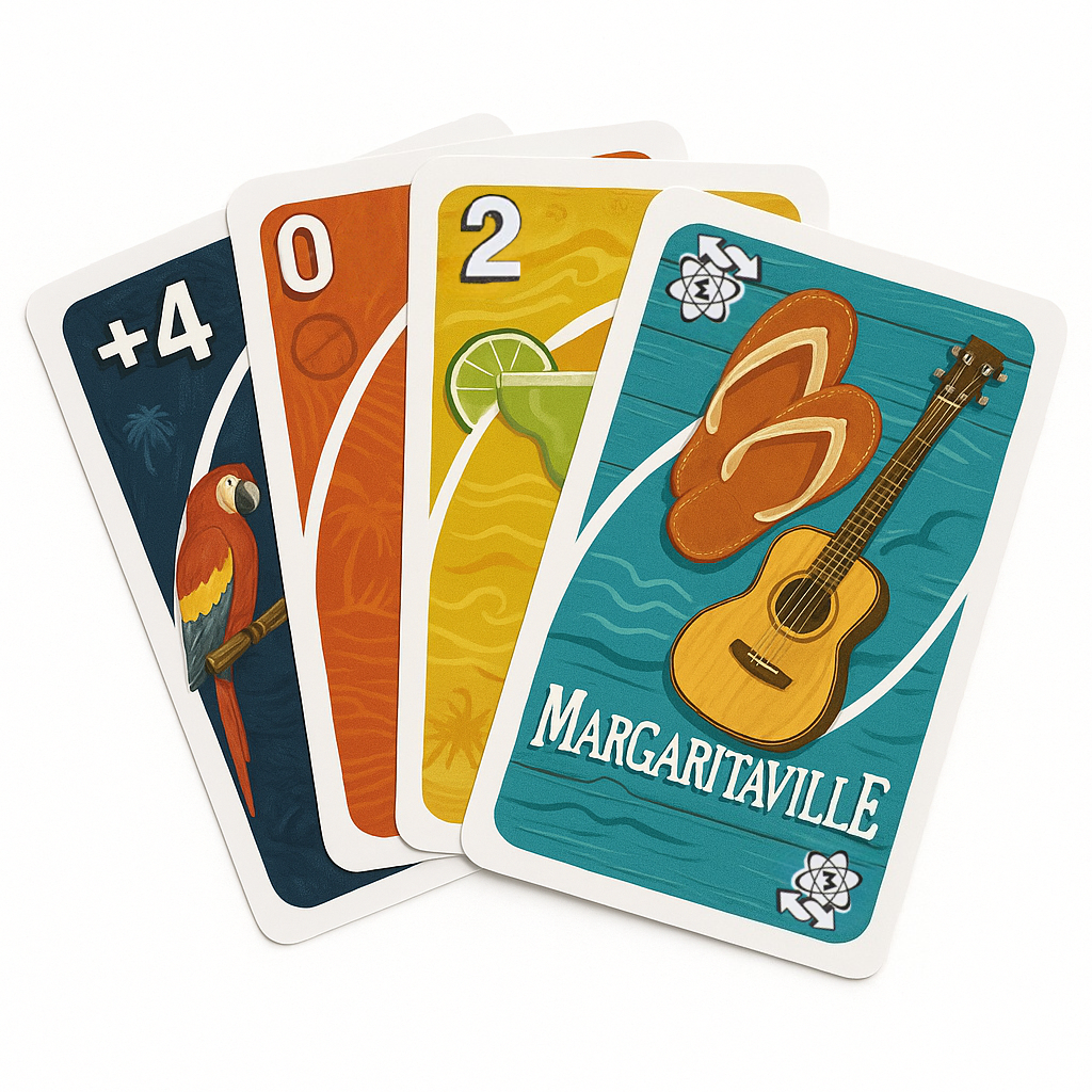 UNO JIMMY BUFFETT Card Game