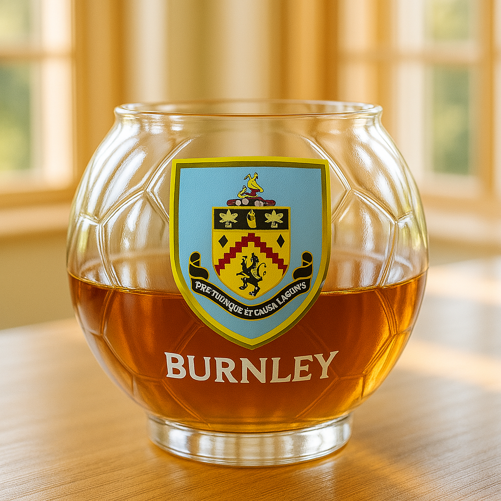 ⚽The Championship Football Glass