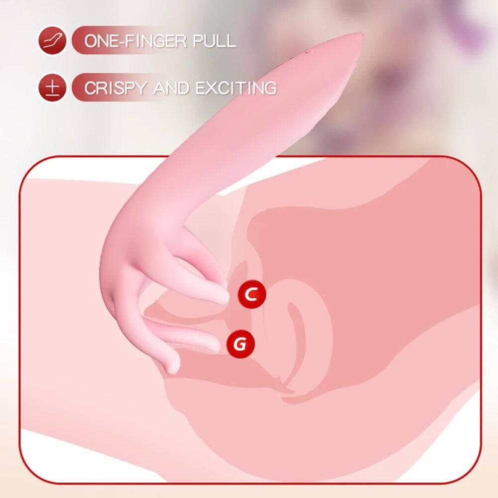 30-Speed Nipple Clitoral Stimulation Breast Clips Clamp Vibrator