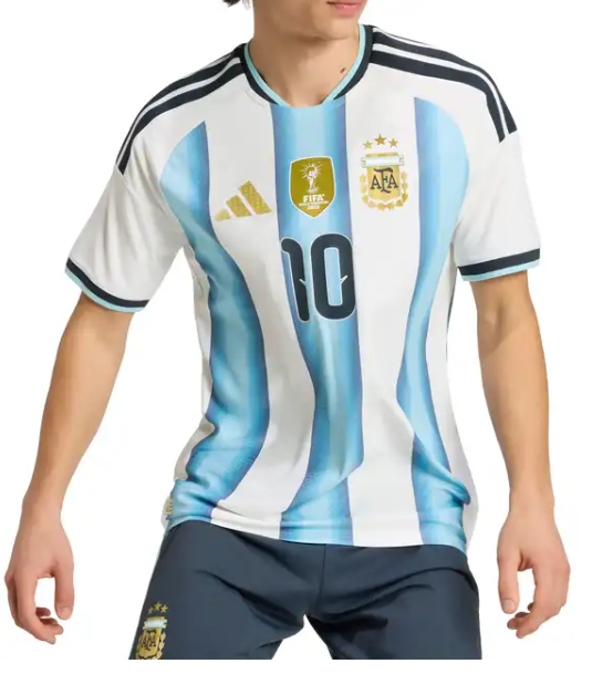 Argentina 2026 Messi Authentic Home Jersey - Men's adidas