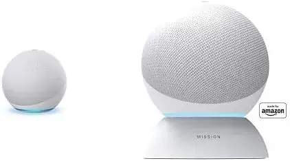 Echo (4th Gen) | With premium sound, smart home hub, and Alexa | Glacier White