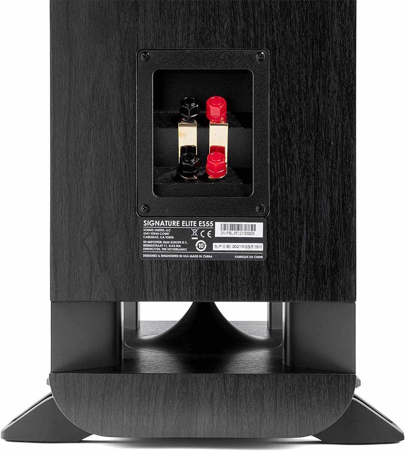 Polk Audio Signature Elite ES20 Bookshelf Speaker - Hi-Res Audio Certified,Dolby Atmos & DTS:X Compatible, 1