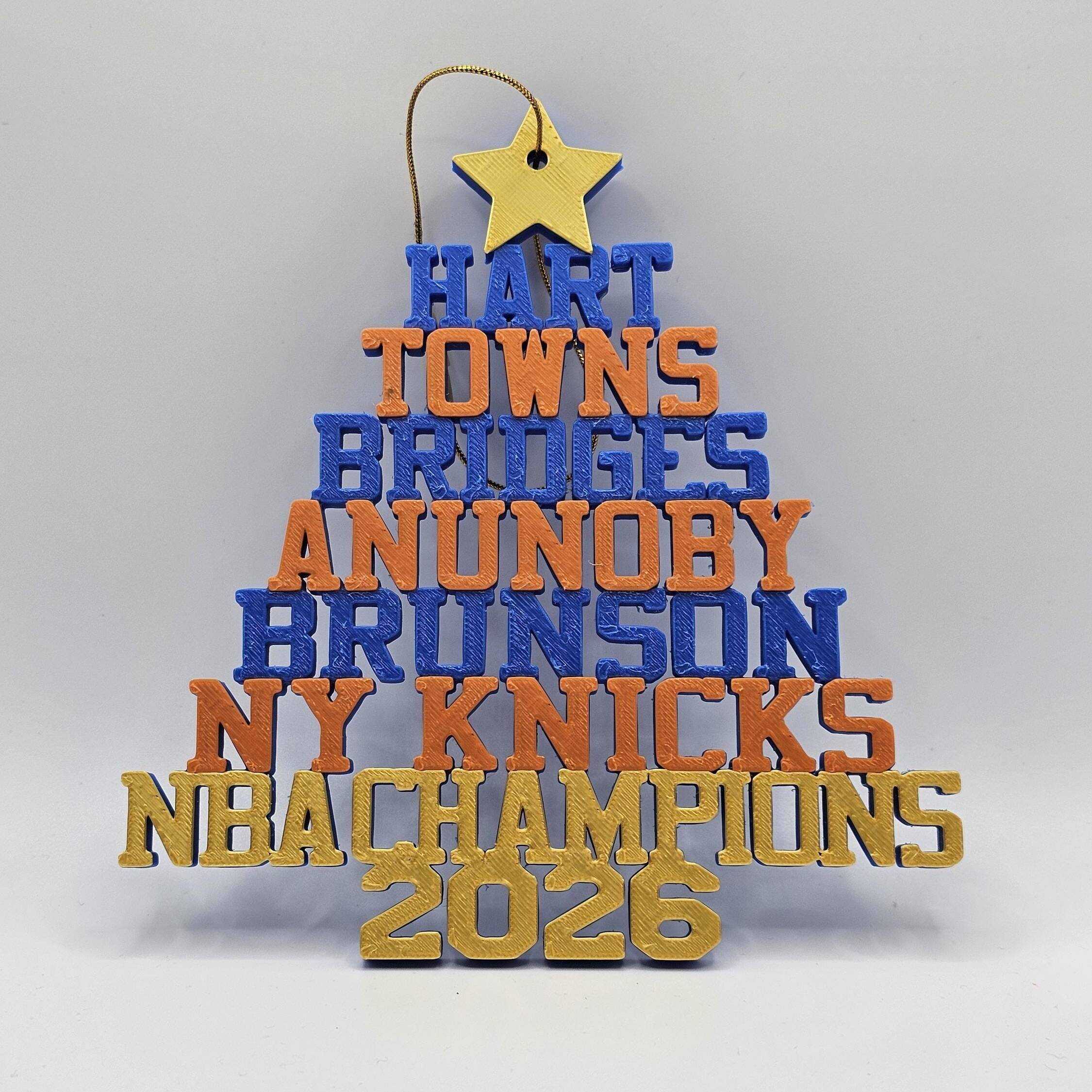 New York K Championship 2026 Ornament
