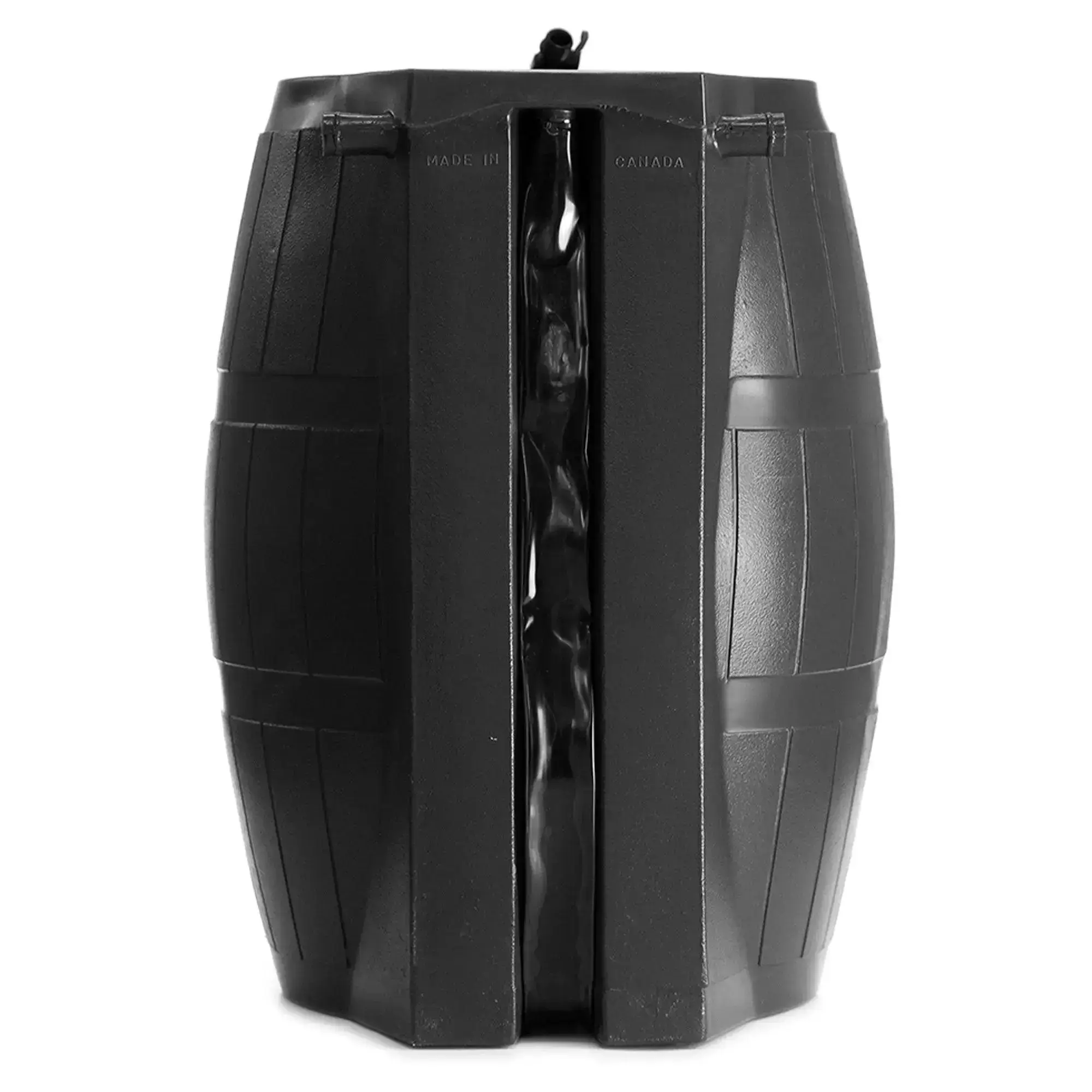 Outdoor RC4000-BLK 50-Gallon BPA Free Home Rain Water Catcher Barrel, Pet Traditional