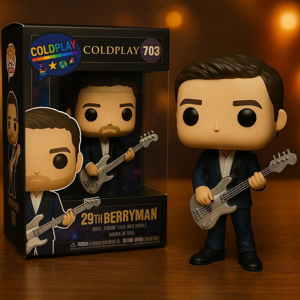 Coldplay 29th Anniversary POP Figure!