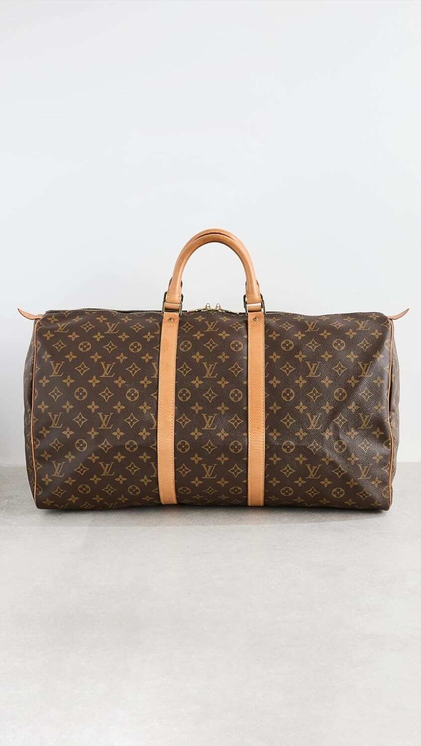 WHAT GOES AROUND COMES AROUND Women's Pre-Loved Lv Monogram Ab Keep All 55 Bag