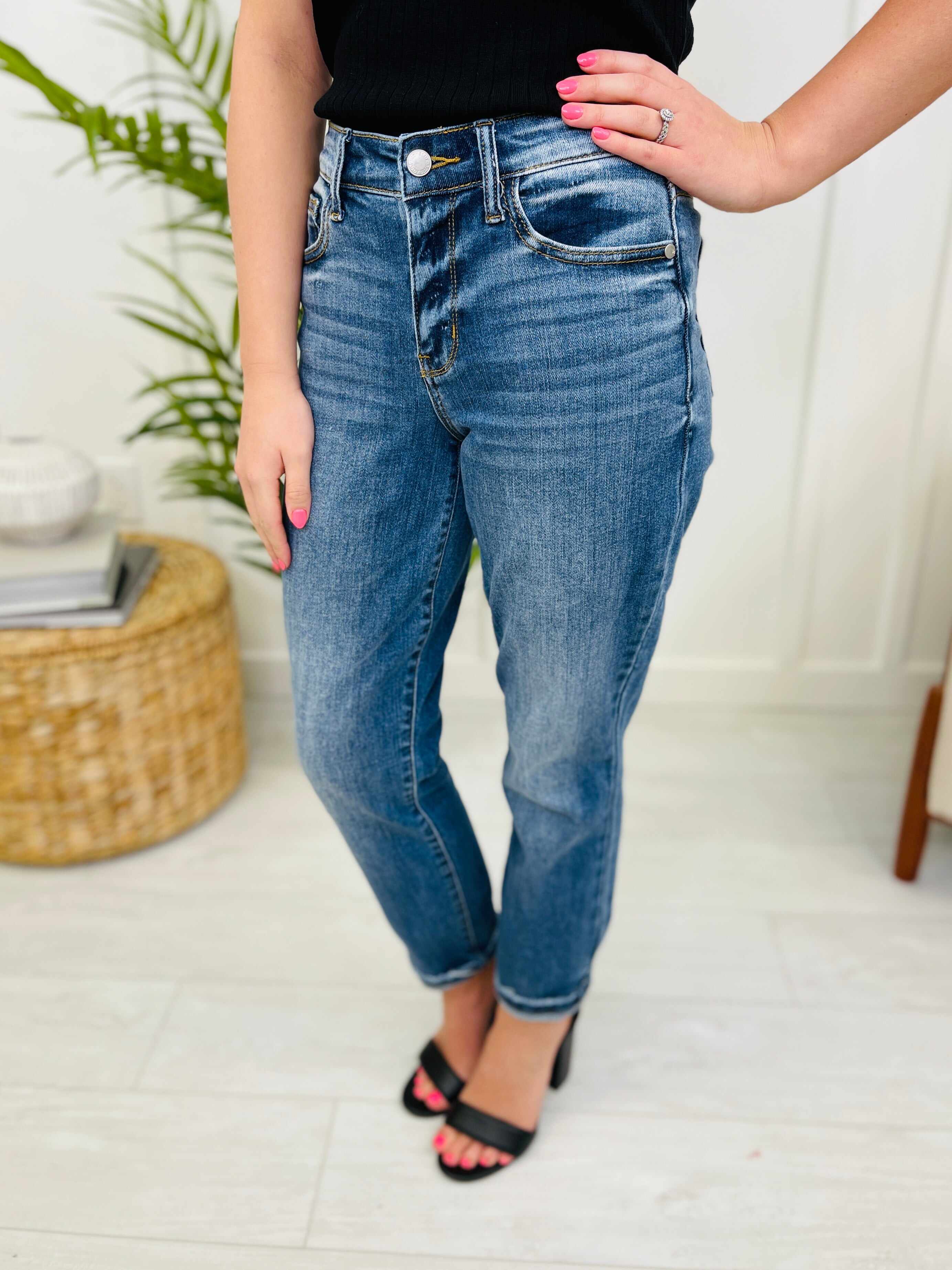 RESTOCK!  Plus/Reg Your Favorite Boyfriend Jeans