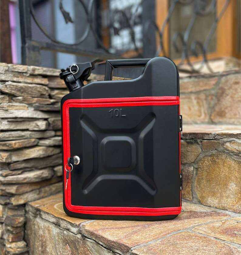 10 L Jerry Can Mini Bar, Original Gift For a Man, Custom Fuel Bar, Personalized Mini Bar For Home, Interior Decor, Gift For Him, Travel Bar