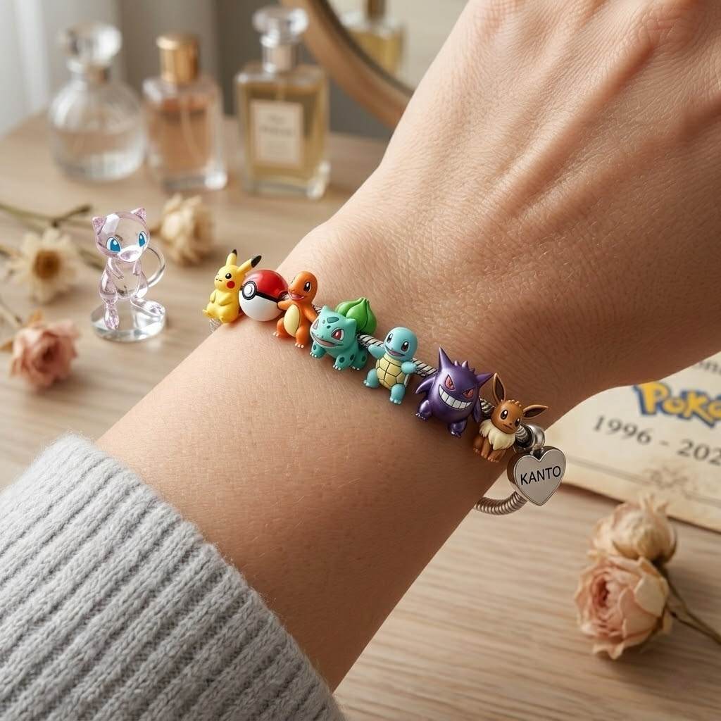 Pokémon 30th Anniversary Commemorative Adjustable Limited Edition Bracelet