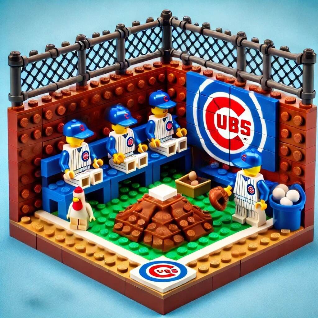 Baseball Bullpen Building Blocks