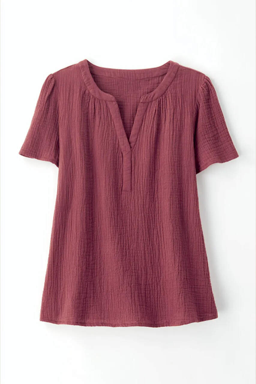 Summer Breeze Flutter Sleeve Top