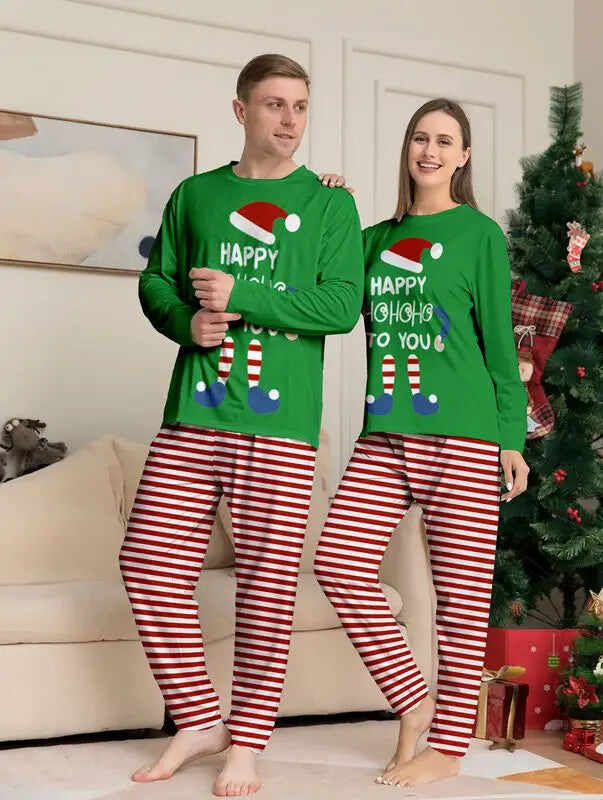 Sleepwear Family Matching Christmas Pajamas For Couples And Kids