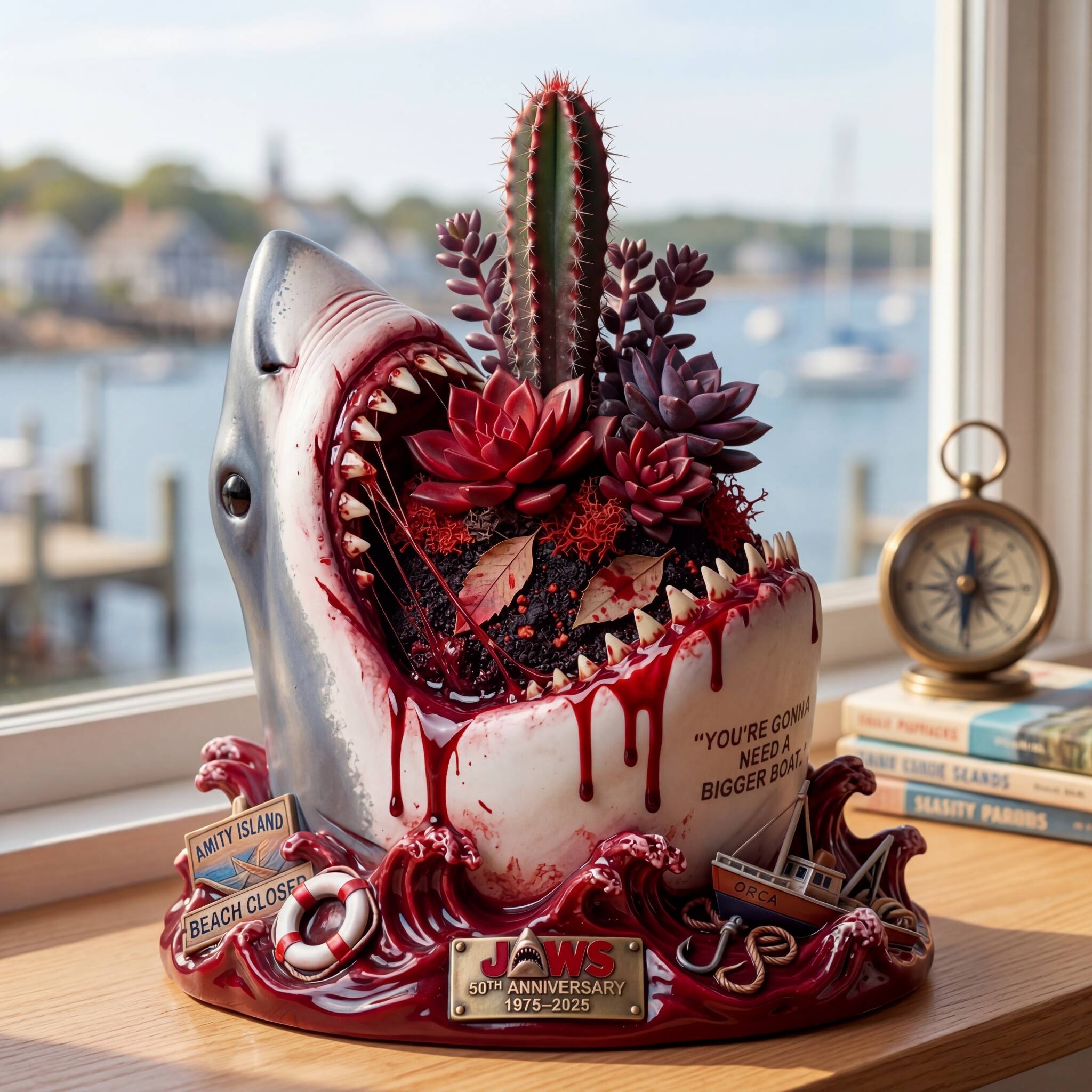 🦈Jaws 50th Anniversary flowerpot
