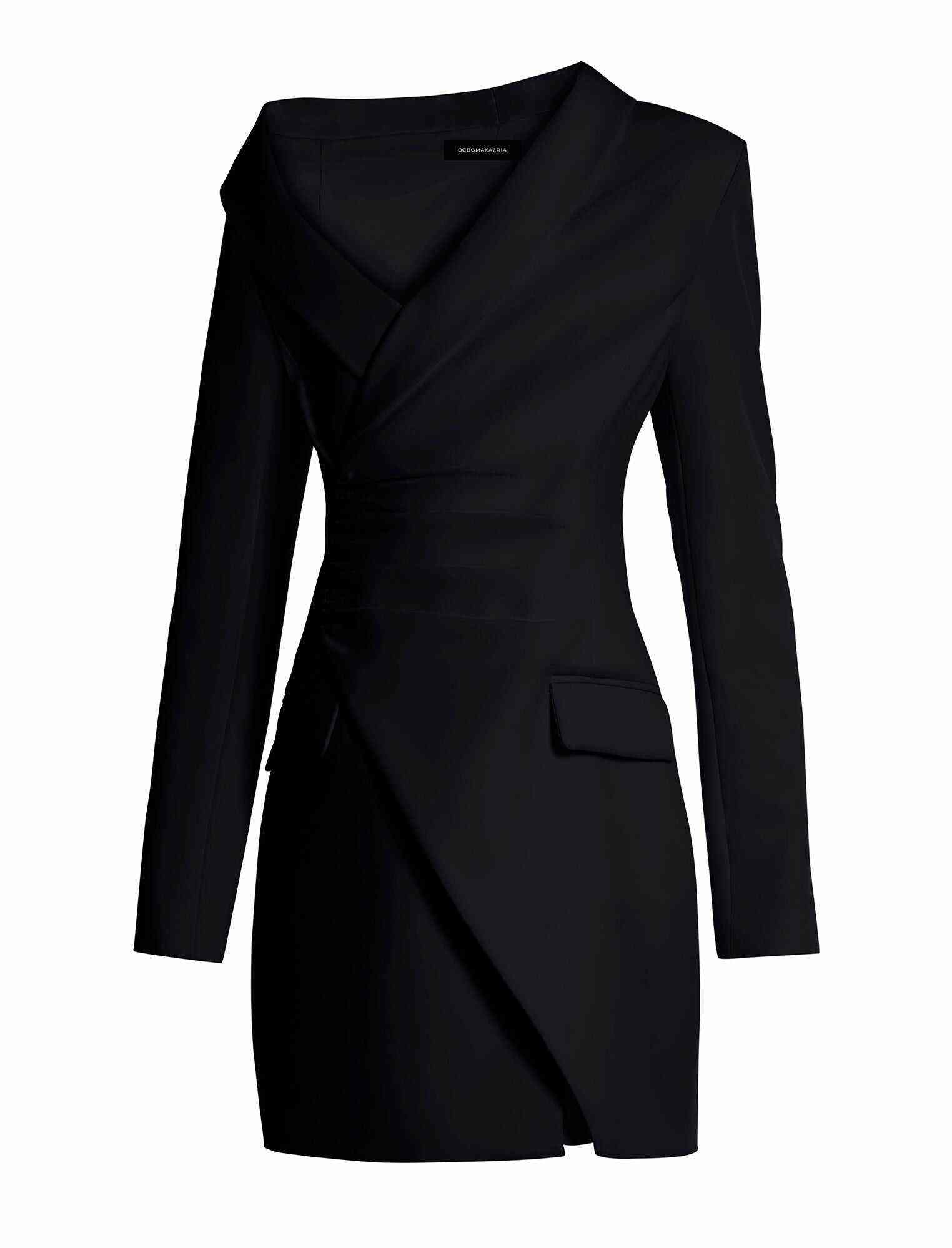 TestAsymmetrical Off Shoulder Dress
