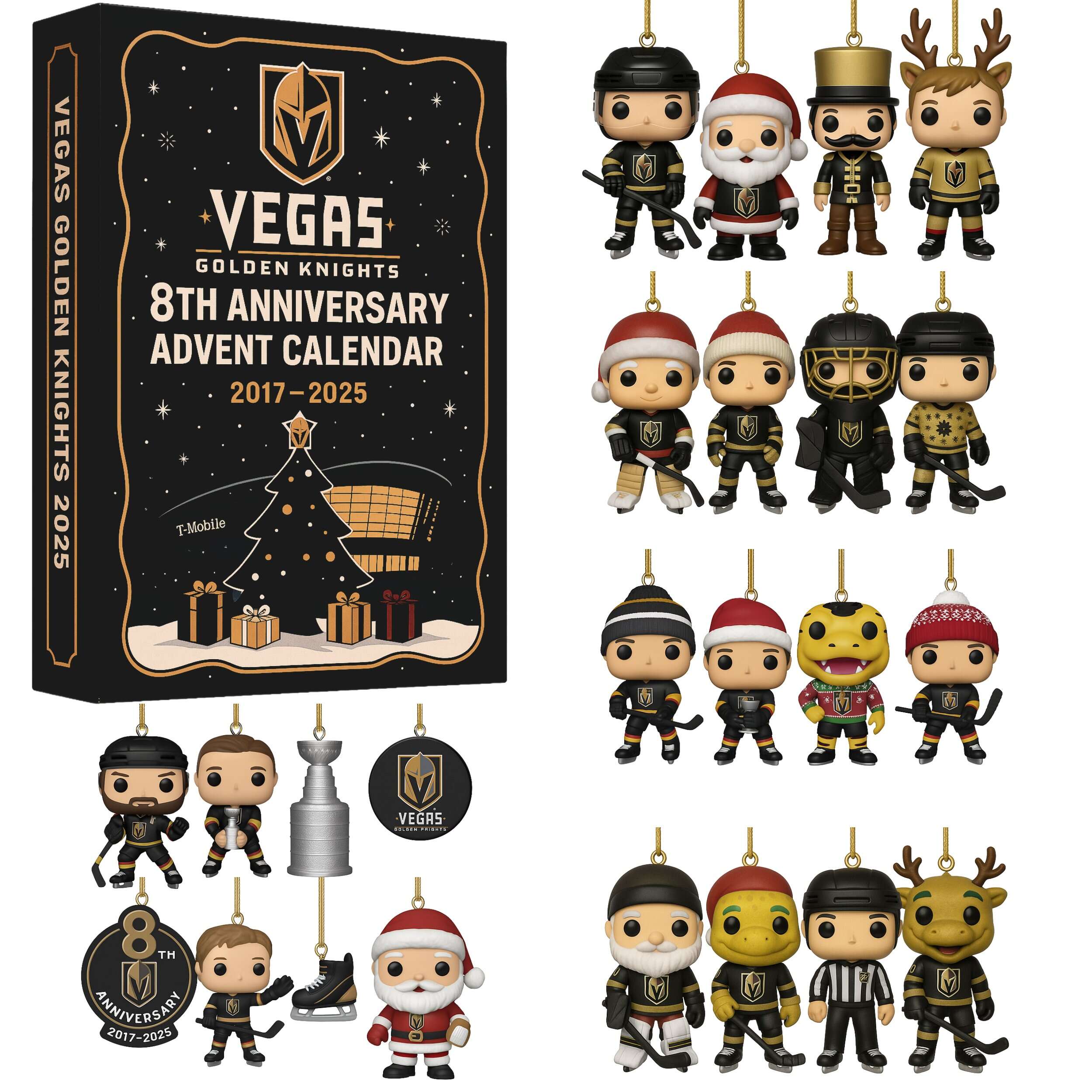 Golden Knights 8th Anniversary Advent Calendar 2025
