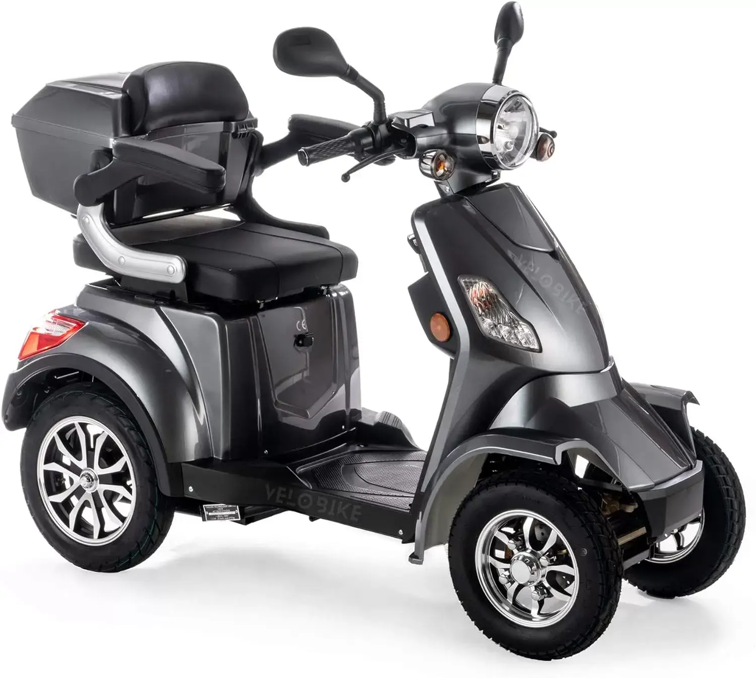 VELECO Senior Mobile 4-Wheel Electric Scooter 1000 W Faster